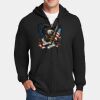 Ultimate Cotton ® Full Zip Hooded Sweatshirt Thumbnail