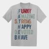 Youth EcoSmart ® 50/50 Cotton/Poly T Shirt Thumbnail