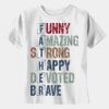 Youth Authentic 100% Cotton T Shirt Thumbnail