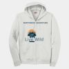 EcoSmart ® Full Zip Hooded Sweatshirt Thumbnail