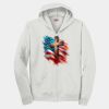 EcoSmart ® Full Zip Hooded Sweatshirt Thumbnail